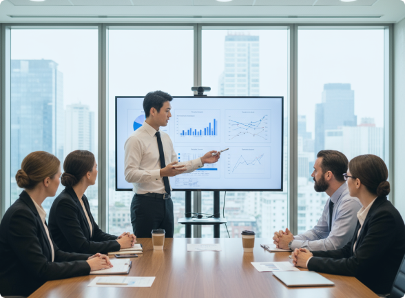 海外でのプレゼン